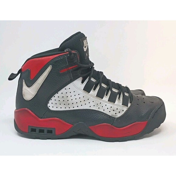 NIKE Air Darwin Bulls Dennis Rodman Bred AJ9710-001 Mens Sz 9 Sneakers Shoes main image 5
